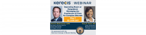 Patrick McEneaney and Thea Price in webinar hosted by Kerecis and ACWHTR