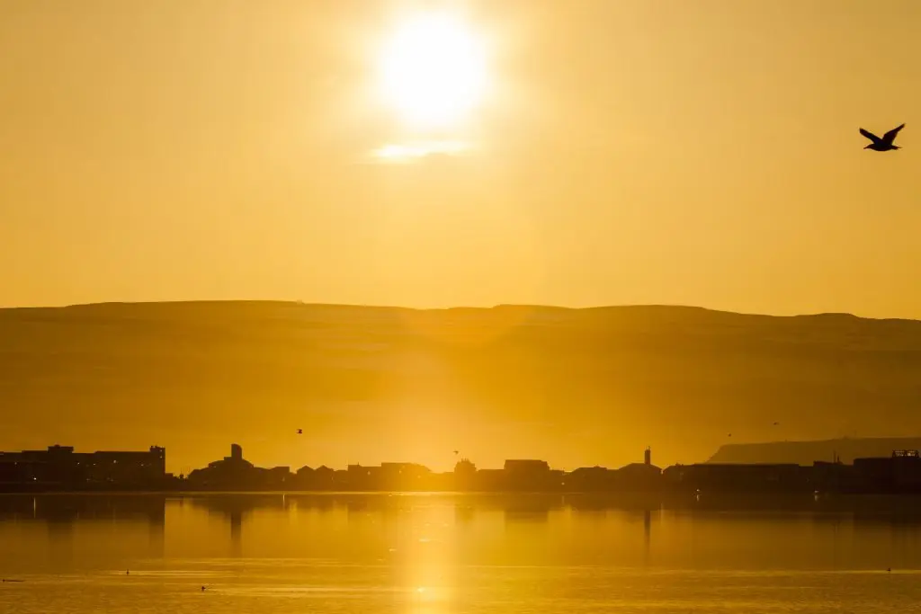 Midnight Sun Isafjordur
