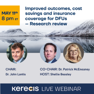 Kerecis Webinar -Improved outcomes, cost savings and insurance coverage for DFUs