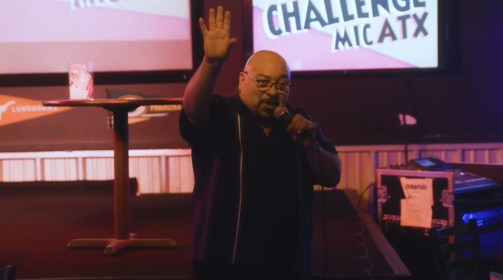 Stand-up comedian back on his feet