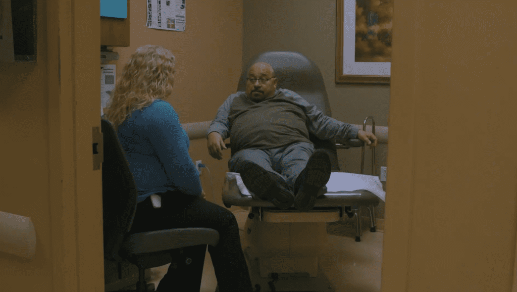 Stand-up comedian back on his feet