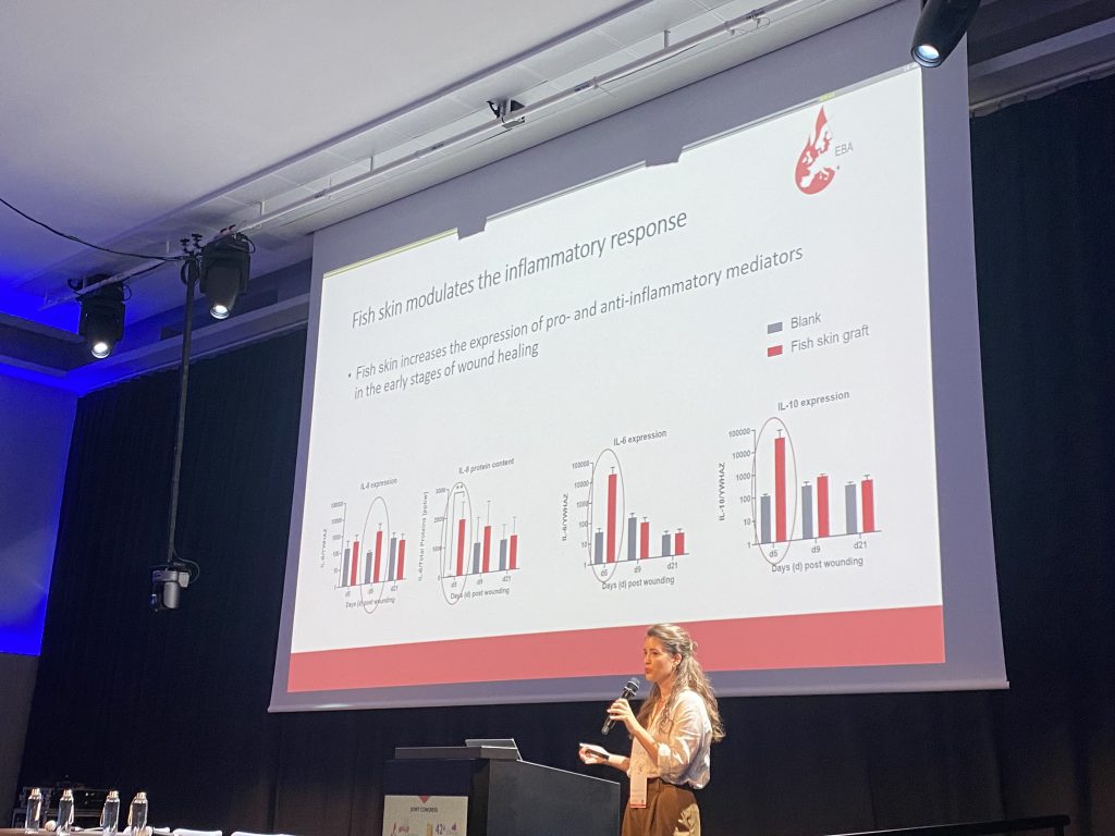 Dr. Anna-Lisa Pignet presenting at EBA