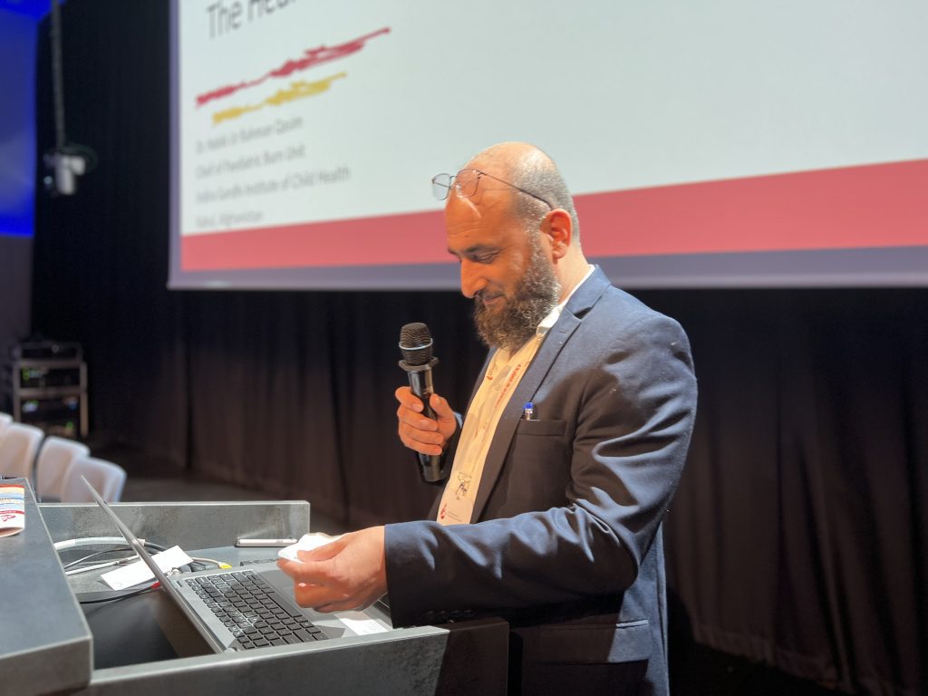 Dr. Habib Ur Rahman Quasim presenting at EBA